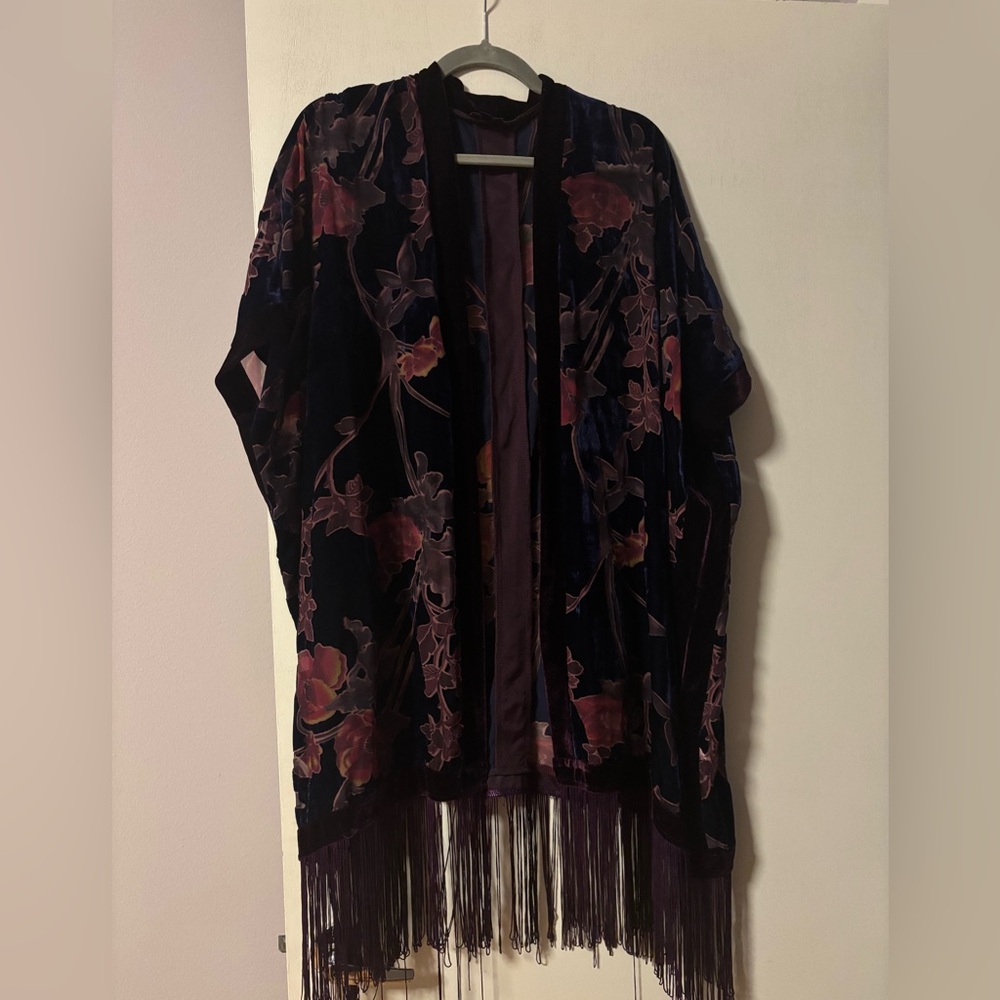✨ Boho Velvet Kimono by Coco + Carmen